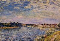 Sisley, Alfred - Saint-Mammes, Evening